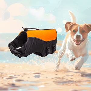 Chaleco Salvavidas para Perros, Chaleco de Natación para Perros Pequeños y Medianos, Poliéster Ligero, Chaleco Salvavidas para Kayak - Product Image 1