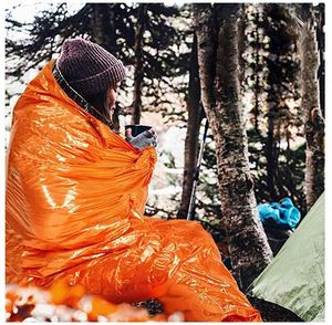 Sac de couchage d'urgence de haute qualité, sac de couchage portable pour sports de plein air, bivouac, camping, randonnée, sac de couchage d'urgence - Product Image 1