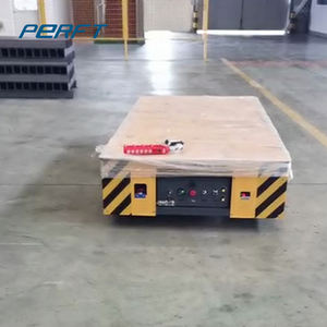 Chariot de transfert d'approvisionnement de la Chine 1-1300T chariots motorisés de transport résistants chariot à lit plat électrique - Product Image 4