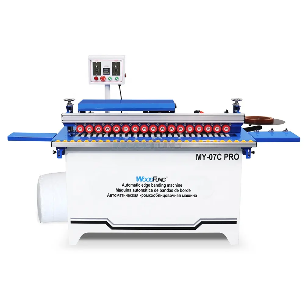MY07C Pro Automatic Woodworking Edge Banding bander Machinery for 3mm edge banding wood