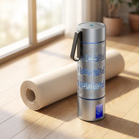 Botol Air Hidrogen Portabel MYVOES 2026 Baru 9000ppb 5000mAh Konsentrasi Tinggi SPE/PEM USB Isi Ulang Rumah Tangga Mobil RV