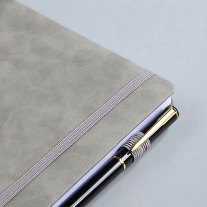Minimalist A5 Hardcover <b>Diary</b> 100 Sheet Student Business Notebook Durable Elastic Band Made PU Leather Various Including A6 <b>A4</b> - Product Image 3