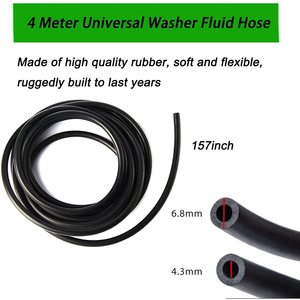 Kit de Tuyau de Lavage de Voiture Winning Journey avec Buse 4, 5, 6m Type T Type Y Noir Blanc Plastique Nylon Tous Modèles - Product Image 3