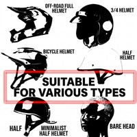 Ensemble de protection pour moto, 3 pièces, lunettes de motocross, gants à écran tactile, masque balaclava pour Dirt Bike, ATV, tout-terrain