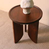 Table d'angle moderne en bois massif chinois, gain de place, stable, multi-niveaux, pour salon et salle à manger