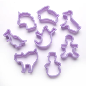 Herramientas de Repostería Personalizadas, Molde para Galletas 3D, Juego de Cortadores de Galletas de Plástico, Molde de Juego para <span class=keywords><strong>Niños</strong></span> - Product Image 1