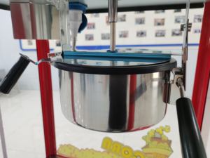 Máquina de Palomitas de Maíz Eléctrica HP-CC con Exhibidor y Calentador, Carrito para Palomitas, con Certificación CE - Product Image 4