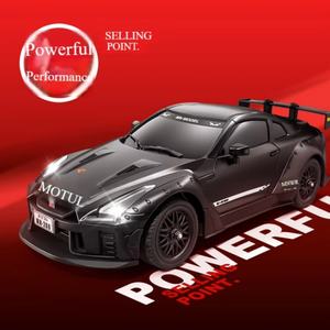 รถดริฟท์ SJY-MN 268 RC GTR ขนาด 1/16 ขับเคลื่อน 4 ล้อ ความเร็วสูง ควบคุมด้วยรีโมท 2.4GHz ของเล่นรถแข่งไฟฟ้าสำหรับเด็กชายและผู้ใหญ่ - Product Image 4
