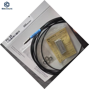 Unité de capteur à fibre optique réfléchissante coaxiale FU-25, précision ultra-élevée de 0,005 mm, filetage M6 pour l'automatisation industrielle - Product Image 1