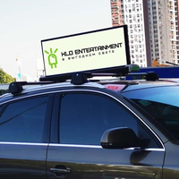 Pantalla LED de Alta Definición para Techo de Taxi, a Todo Color, para Exteriores, Móvil, de Doble Cara, para Publicidad