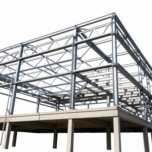 <span class=keywords><strong>Edificio</strong></span> Público de Estructura de Acero Prefabricada para Teatro/Estadio Cubierto/Ópera/Centro Comercial, Almacén y Taller de Acero - Product Image 1