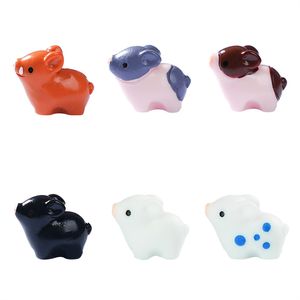 Figurines de cochons mignons pour le commerce extérieur, décorations de jardinage DIY, accessoires pour sacs surprises - Product Image 1