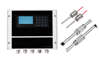 Medidor de Flujo Ultrasónico Enchufable, Medidor de Energía Térmica RS485, Método de Diferencia de Tiempo, Alta Precisión 0.5%, Sensor de Flujo de Agua, Medidor BTU