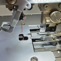 Machine à coudre industrielle pour boutonnières, machine à coudre pour boutonnières de jeans, machine à coudre informatisée RN-9820D