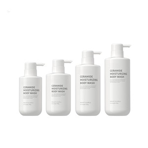ขวดพลาสติกแชมพูปั๊มกลมแบนใหม่300มล. 400มล. 500มล. 600มล. สีขาวขายดี - Product Image 4