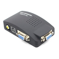 Convertisseur AV vers VGA et VGA vers AV avec câble adaptateur RCA vers moniteur fabriqué en Chine