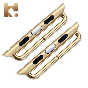 苹果表带表带连接器的不锈钢手表适配器带扣，适用于iWatch 6 5 4 <span class=keywords><strong>3</strong></span> <span class=keywords><strong>2</strong></span> 1带 - Product Image 5