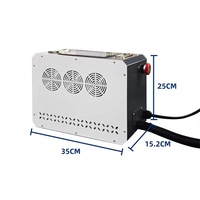 Nouvelle machine de nettoyage laser à fibre portable mini 100W CNC à impulsions, refroidie par air, pour sac à dos, compatible DXF/PLT/BMP, pour peinture et rouille