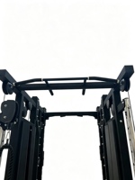 Appareil de musculation multifonction tout-en-un avec machine Smith et système à double câble pour salle de sport à domicile et centre de fitness commercial