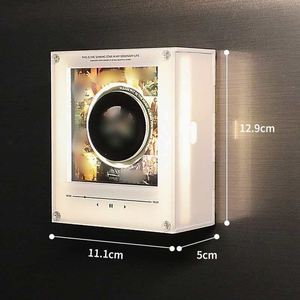 Imán para Refrigerador con Reproductor de CD NFC de <span class=keywords><strong>Taylor</strong></span> Alison <span class=keywords><strong>Swift</strong></span>, Bajo MOQ, Incluye 9 Canciones, Decoración para el Hogar, Luz Nocturna con Función Giratoria - Product Image 4