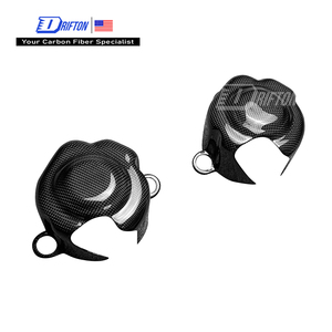 Cubierta de la Bomba de Combustible del Compartimento del Motor Drifton de Fibra de Carbono Seca 3K/6K/12K con Acabado Brillante/Mate para Ferrari 458 Italia Spider - Product Image 1