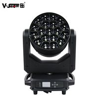 VSHOW R1940L 19pcs 40W Splash Big Bee RGBW Led Wash Zoom Moving Head Lighting Stage Lights For Dj Club Party