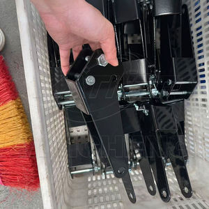 Piezas de maquinaria agrícola 7HP Belt Power Tiller Marco de soporte de rueda delantera 6 pulgadas 8 pulgadas Rueda delantera Cultivadores Accesorios - Product Image 3