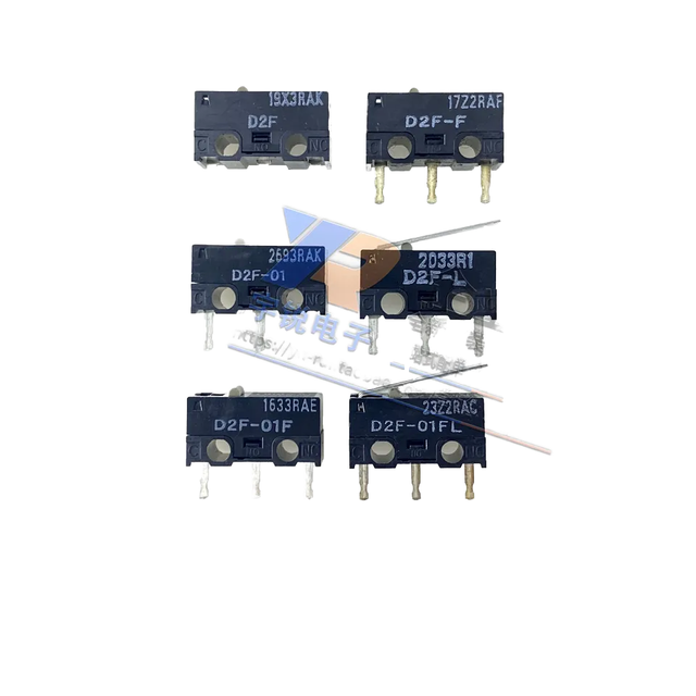 For Omron D2FC-F-7N(10M)(20M)(OF)  D2FC-F-K(50M) D2FP-FN Mouse Micro Switch Original Electronic Component Push Button