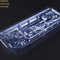 Matériel médical d'agrafeuse PETG/APET Emballage de production personnalisé matériel