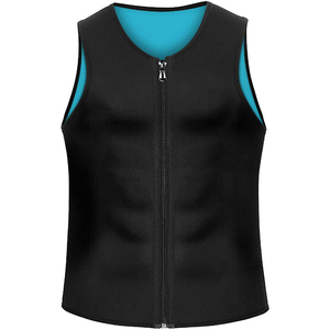 Mens Neoprene Waist Trainer Weight Loss Body Shaping Tank Top Sauna Suit <strong>Slimmer</strong> <strong>Vest</strong> - Product Image 1