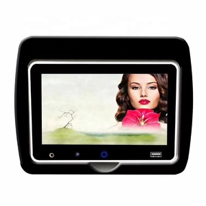 Kinh doanh xe buýt hành khách đầu gối Android xe TV tựa đầu Màn hình máy tính bảng 4K cho ghế sau ghế sau giải trí 1024*600 - Product Image 3