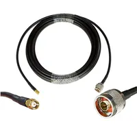 Коаксиальный Удлинительный кабель с низким коэффициентом потери радиочастотный адаптер Pigtail Jumper LMR240 кабель с разъемом SMA на N