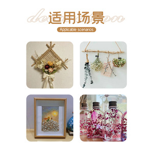 ホリデーギフト シミュレーションフラワー イモータルブーケ DIY素材 ベイビーマインド ワスレナグサ 指先ドライフラワー - Product Image 4