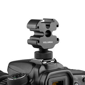 เยลานกู โคลด์ชูเมาท์อะแดปเตอร์กล้องแบบพกพาอลูมิเนียมอัลลอยด์ 3 ทิศทาง - Product Image 3