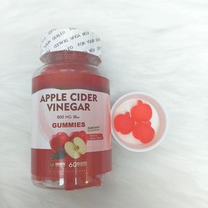 Bonbons au vinaigre de cidre de pomme 1000 mg avec acide folique, complément alimentaire pour une digestion saine, soutien à la santé digestive, bonbons ACV - Product Image 3