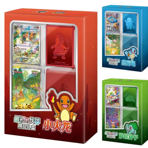 Collection de boîtes cadeaux promotionnelles premium japonaises simplifiées Pokémon : Cartes à collectionner des compagnons initiaux avec jeu de cartes en papier - Product Image 4