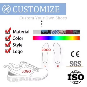 รองเท้าวิ่งผู้หญิงระบายอากาศแบบผูกเชือกรองเท้าลำลองระบายอากาศได้ดี69 - Product Image 6