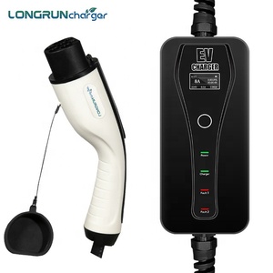 Chargeur portable EV GB/<span class=keywords><strong>T</strong></span> 3.5kw 16A-10A Chargeur EV à courant réglable Câbles de 5m avec boîtier de commande - Product Image 4