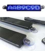 Fabricante programable 12V Mini LED ventana publicidad coche pantalla Control remoto desplazamiento mensaje pantalla LED