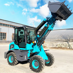 Vente directe d'usine chinoise Chargeuse sur pneus télescopique mini 4x4 pour travaux de construction Garantie 1 an avec bras télescopique - Product Image 5