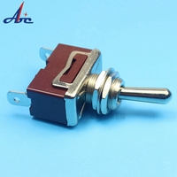 Interrupteur à bascule à ressort unipolaire KN3(C)-101P 12MM 15A 250V SPST 2 broches ON-OFF