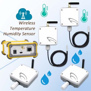 Wireless Temperature & Humidity Sensors (4 Sets) for Industrial Site Environment Monitoring - Product Image 1