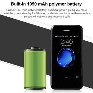 Cadeaux de Noël <span class=keywords><strong>MELROSE</strong></span> S9X Smartphone de Poche 1GB+8GB Mini Téléphone Portable 2,45 Pouces Quad Core Téléphone Monopuce - Product Image 5
