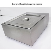 Chocolat électrique commercial de machine de fonte de chocolat gâchant la machine 8kg un réservoir