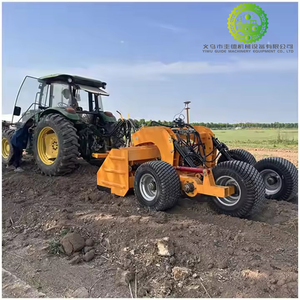 Máquina Niveladora Láser en Oferta, Motocultor Eléctrico, Reclamación de Tierras Secas Agrícolas, Raspador de Suelo, Niveladora Tipo Tractor - Product Image 2