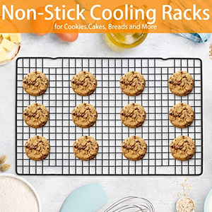 Manufacturer Household Rectangle Cake Cooling <b>Rack</b> Carbon Steel Oven Safe Heat Resistant Dishwasher Safe Eco-Friendly <b>Baking</b> - Product Image 5