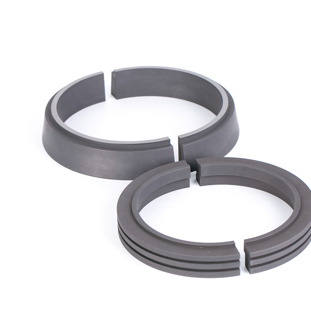 First Class Quality Custom Graphite Split Rings Seal Hot Selling Graphite Products