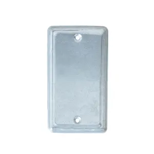 Shanghai Linsky Galvanisé boîte de sortie électrique En Acier couverture utilitaire pratique blanc couverture de boîte