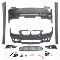 Suku Cadang Mobil Gaya M3 Bahan PP Kit Bodi Bumper Mobil Depan Belakang untuk Bmw 3 Series E90 2006-2011 Bodykit