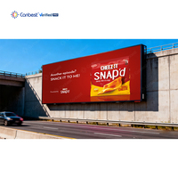 Écran LED DOOH Canbest pour publicité, double alimentation de secours, étanche, numérique, extérieur, 6,67 mm, 8 mm, 10 mm